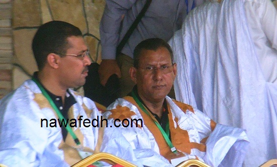 الوزير السابق أحمدو ولد جلفون منسق حملة آدرار المساعد على المنصة الرسمية 