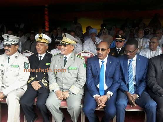 المدير العام للأمن الوطني يجلس بين قادة المؤسسة العسكرية وبعض الوزراء 