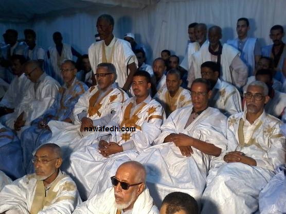 منسقية الحملة وعدد من مرشحي الحزب بكرو خلال حفل الافتتاح 