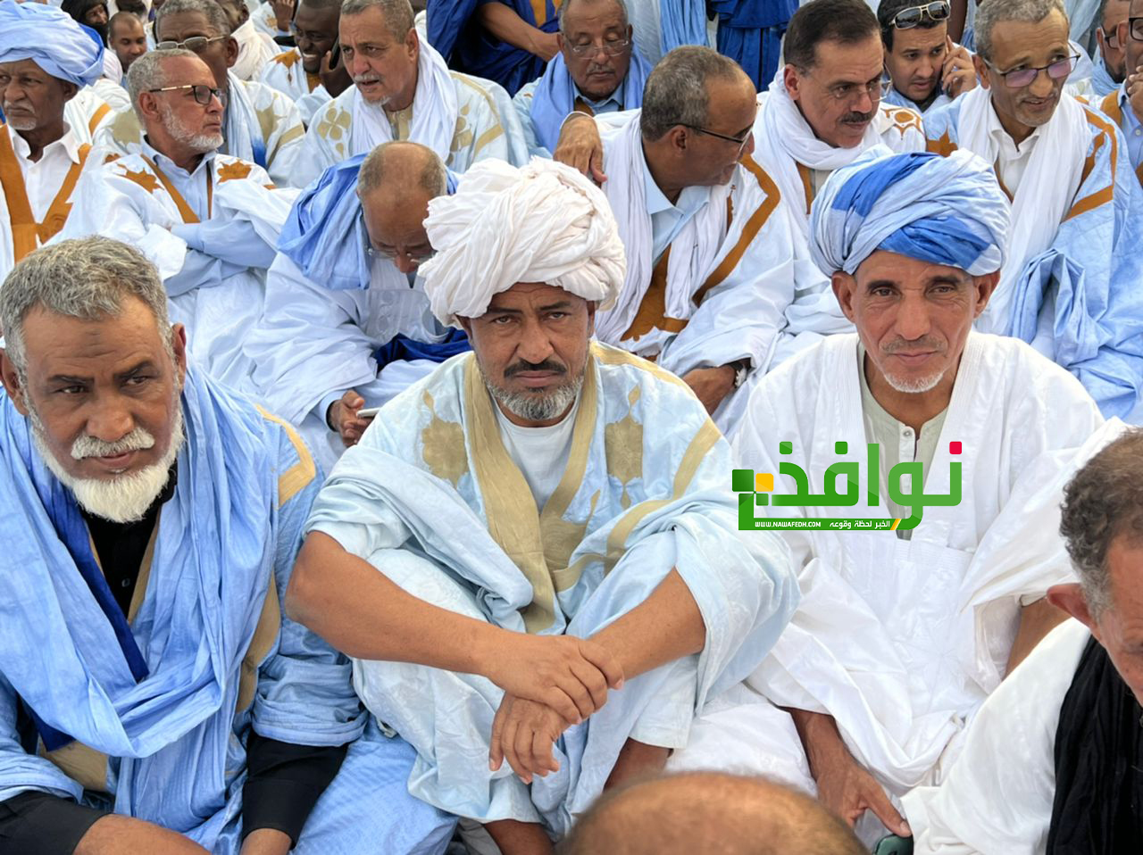 من اليمين الفاعل السياسي محفوظ ولد أنحوي