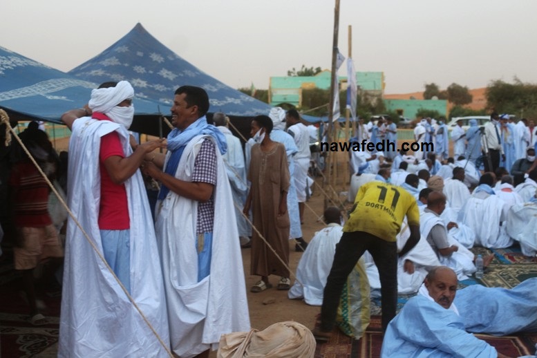 صورة من حضور المهرجان تظهر تواضعه 