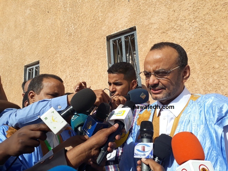ولد ببكر في تصريح بعد الإدلاء بصوته 