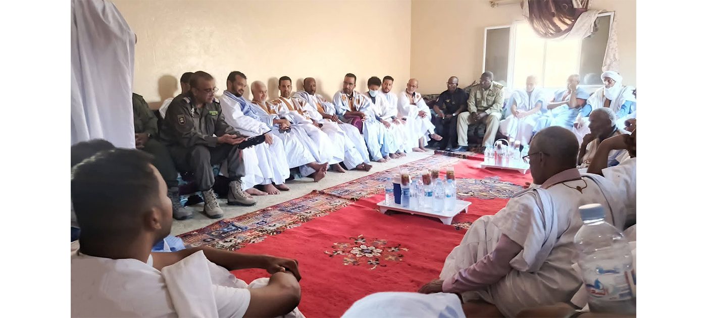 باسم رئيس الجمهورية.. والي آدرار يقدم واجب العزاء لأسرتي أهل موناك وأهل أمم