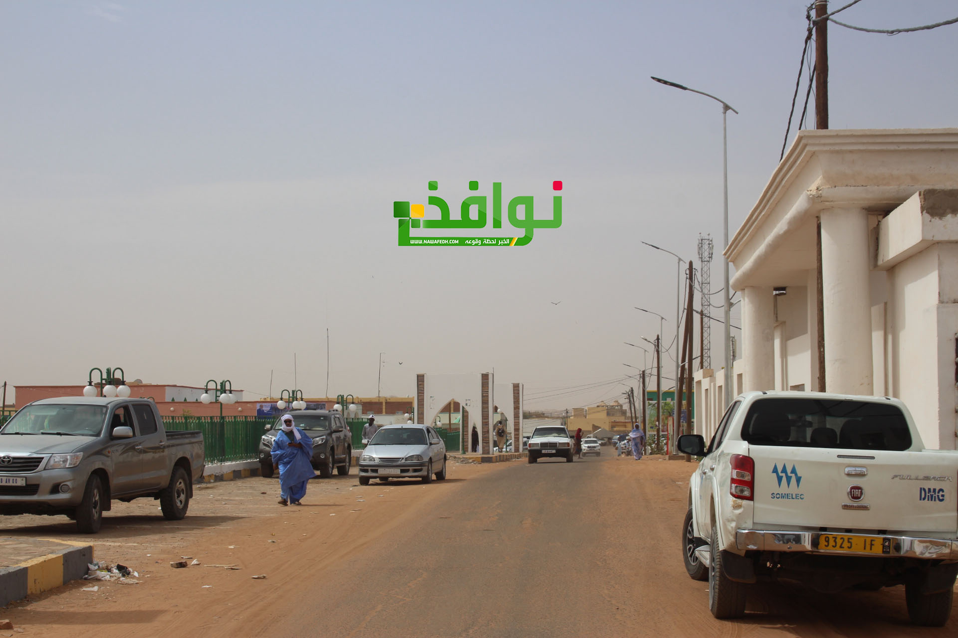 أحد شوارع المدينة