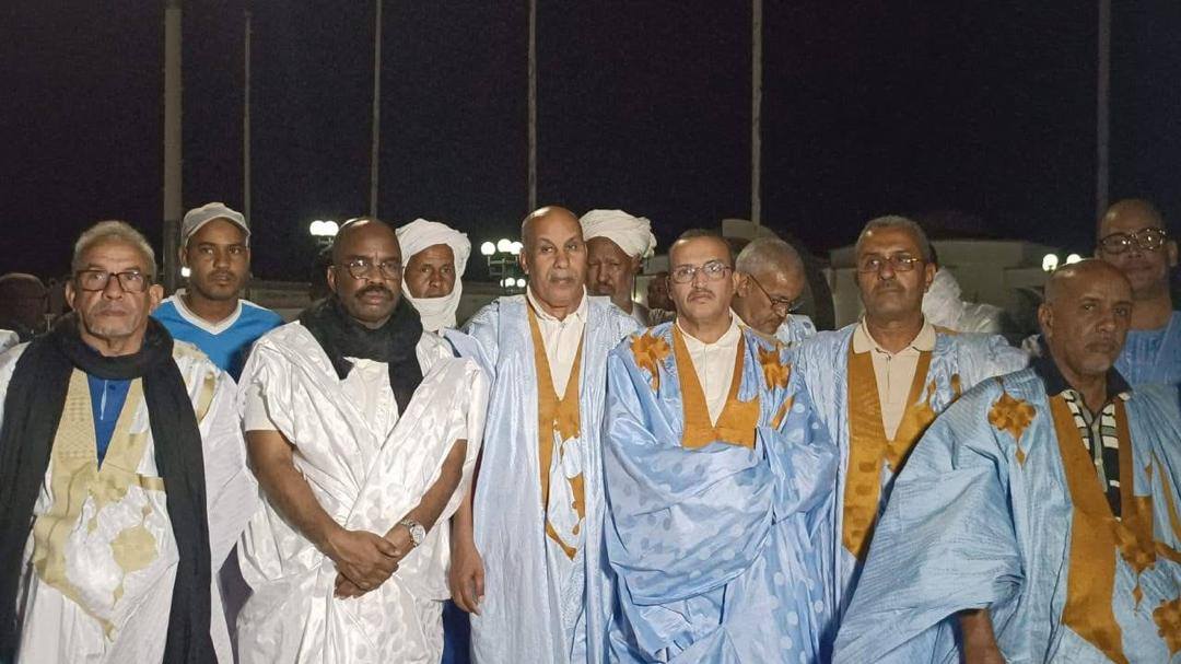 ولد يوسف في توديع الراحلة بأطار 