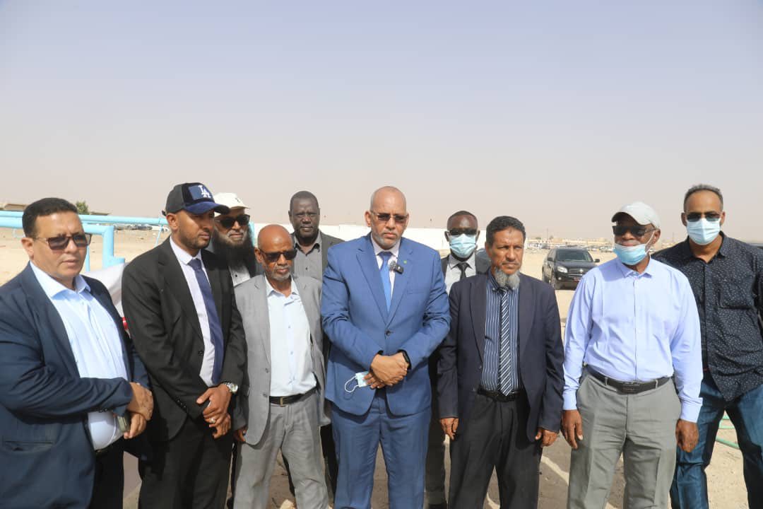 الأمين العام لوزارة التنمية الحيوانية يتفقد عددا من نقاط الذبح المؤقتة التي أقامتها الوزارة بنواكشوط