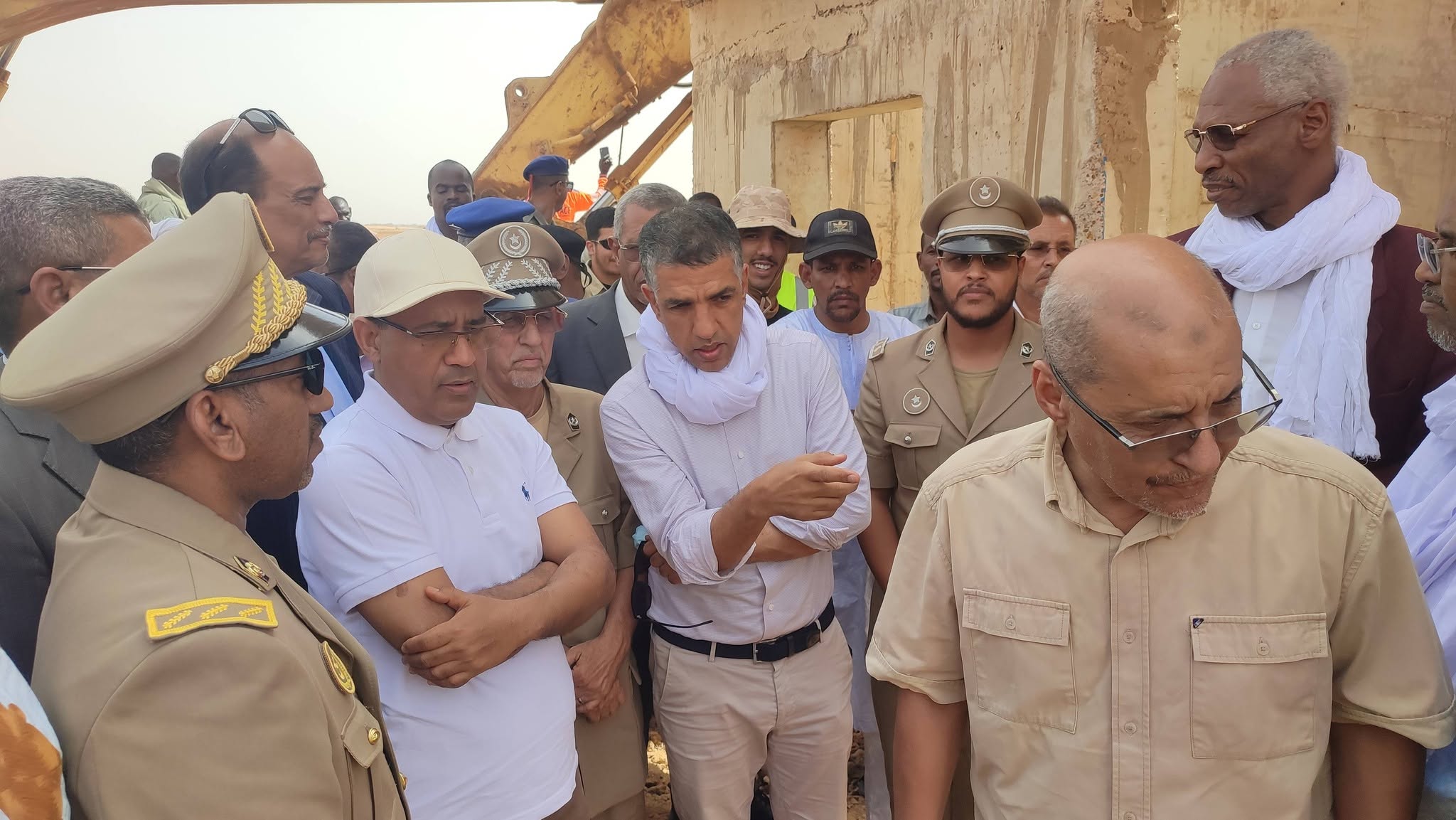 وزير الزراعة يتفقد الاشغال الجارية في مشروع الركبة ببلدية دار البركة/صور
