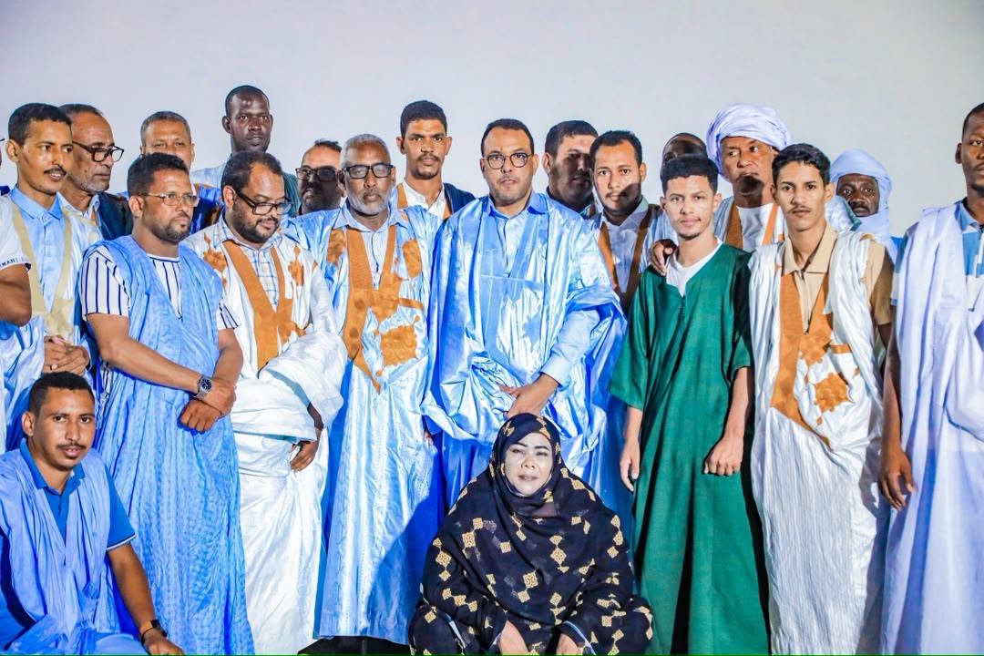 جانب من حضور أطر ومناضلي جماعة العهد الاجتماع السياسي الخاص بأطر ومنتخبي لبراكنه