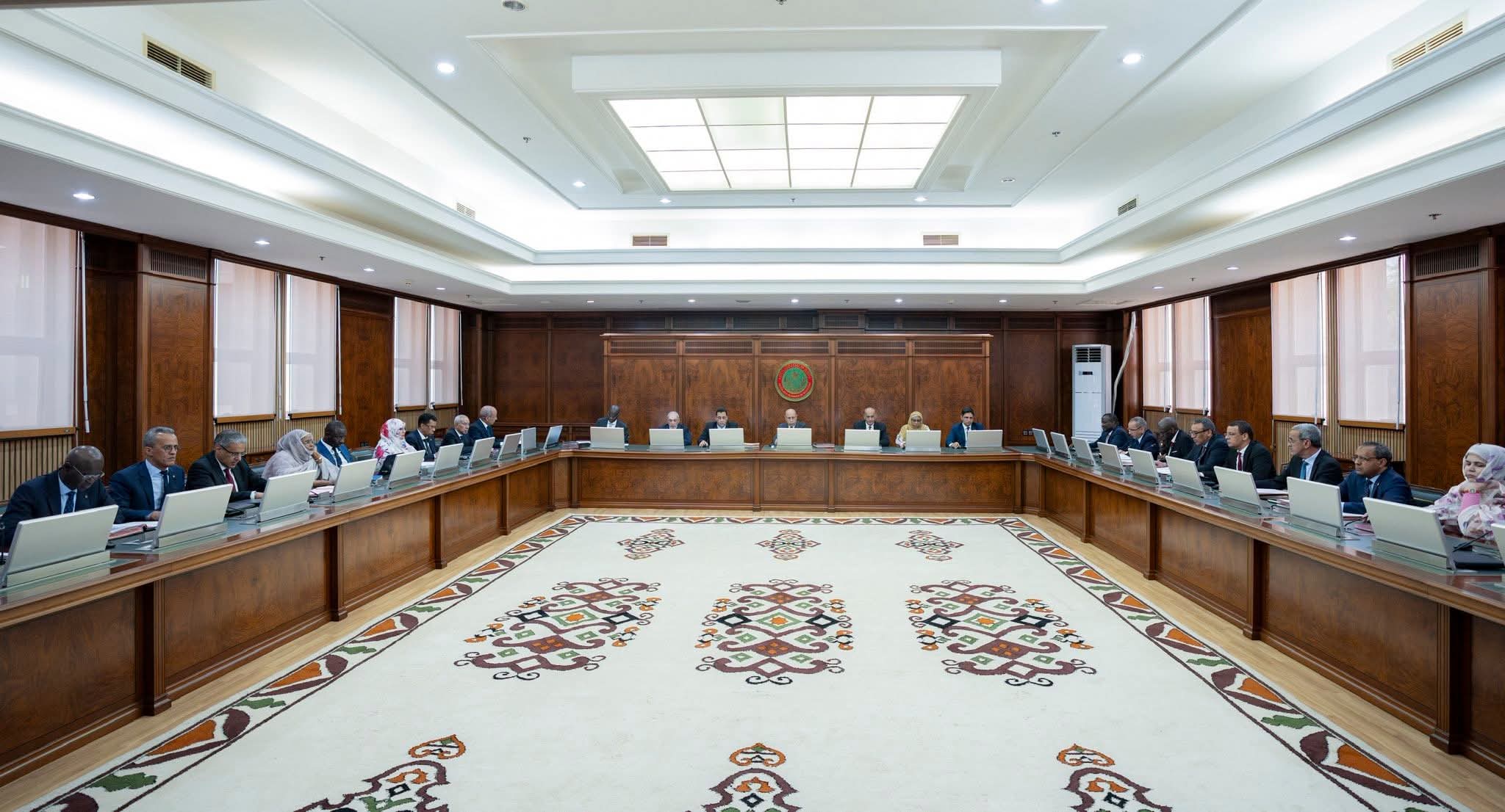البيان الصادر في أعقاب اجتماع مجلس الوزراء اليوم
