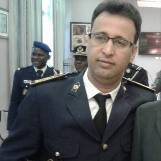 المدير الجهوي للأمن بالحوض الشرقي المفوض الرئيس الشيخ أحمد ولد سيدي محمد