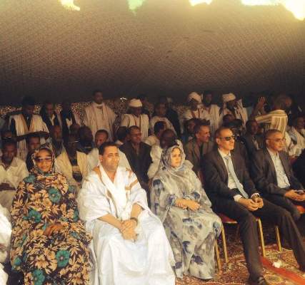 بعض الوزراء في بورات من أبرزهم وزير المالية عن يسار الصورة